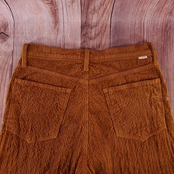 Mother Womens Size 30 High Waisted Study Hover Deep In The Valley Burnt Orange - Picture 10 of 16